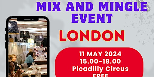 Mingle Single Dating Event in London- FREE primary image