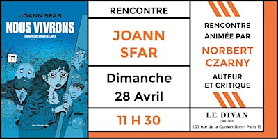 Imagem principal de Bande dessinée : Joann Sfar