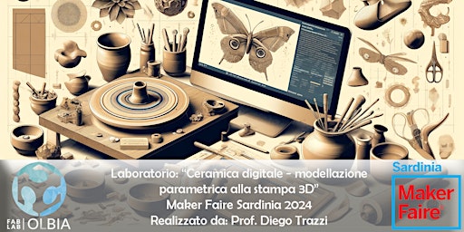 Hauptbild für CERAMICA DIGITALE - DALLA MODELLAZIONE PARAMETRICA ALLA STAMPA 3D - SALA 1