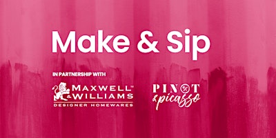 Imagem principal do evento Make & Sip with Myer Sydney City