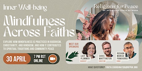 Inner Well-being: Mindfulness Across Faiths