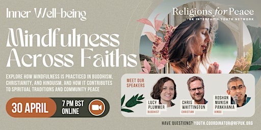 Hauptbild für Inner Well-being: Mindfulness Across Faiths