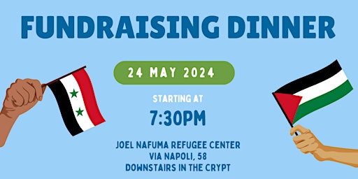 Imagem principal do evento Fundraising Dinner-- Joel Nafuma Refugee Center (JNRC)
