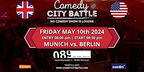 Primaire afbeelding van Comedy City Battle Munich -Berlin