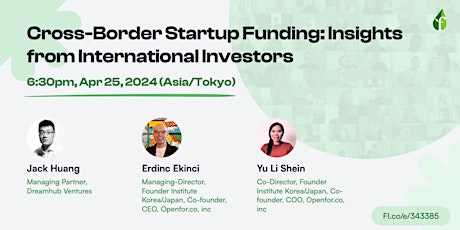 Cross-Border Startup Funding: Insights from International Investors
