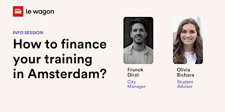 [Online] How to finance your training in Amsterdam