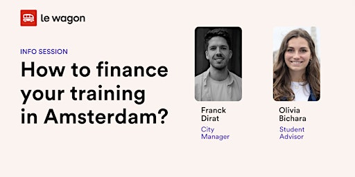 Hauptbild für [Online] How to finance your training in Amsterdam