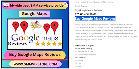 Buy Google reviews and ratings for Google Map of Business