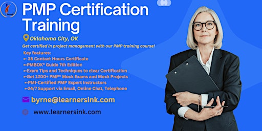 PMP Exam Certification Classroom Training Course in Oklahoma City, OK primary image
