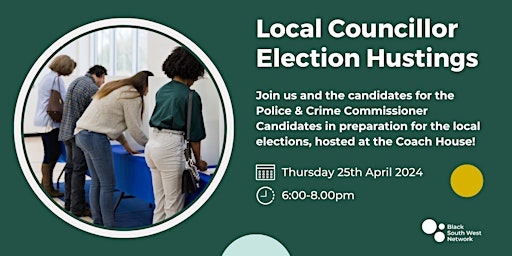 The Police & Crime Commissioner Election Hustings primary image