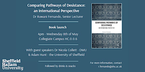 Imagem principal do evento Comparing Pathways of Desistance: an International Perspective
