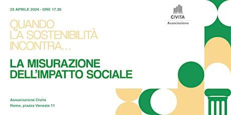 Quando la sostenibilità  incontra la misurazione dell'impatto sociale