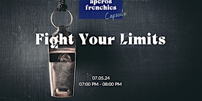 Apéros Frenchies x Fight Your Limits – Paris primary image