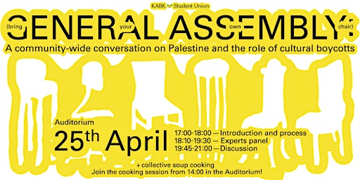 Hauptbild für General Assembly: A community-wide conversation on Palestine