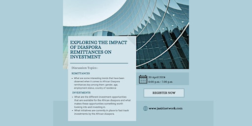 Imagem principal de Exploring the impact of Diaspora Remittances on investment
