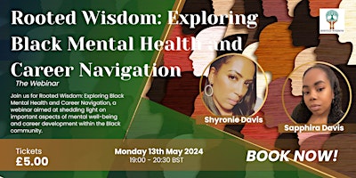 Imagen principal de Rooted Wisdom: Exploring Black Mental Health and Career Navigation