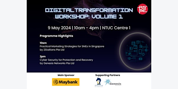 Digital Transformation Workshop: Volume 1