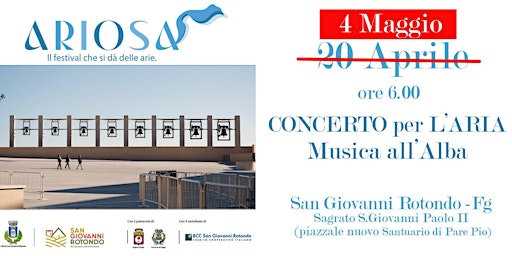 Imagem principal do evento CONCERTO per l'ARIA                                         Musica all'alba