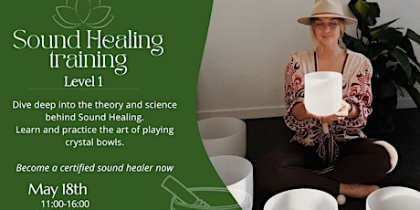 Sound Healing training Level 1