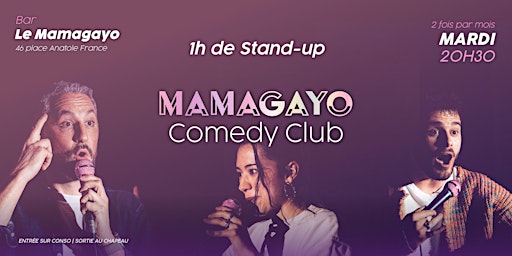 Imagem principal do evento Mamagayo Comedy Club - 1h de Standup