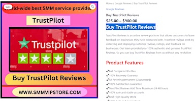 Image principale de #1 Best Sites to Buy Trustpilot Reviews (Cheap & Verified)