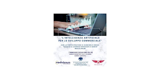 Imagem principal do evento L'intelligenza artificiale per lo sviluppo commerciale