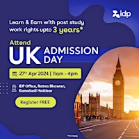 Imagem principal de IDP’s UK Admission Day | 27th April 2024 | Kathmandu