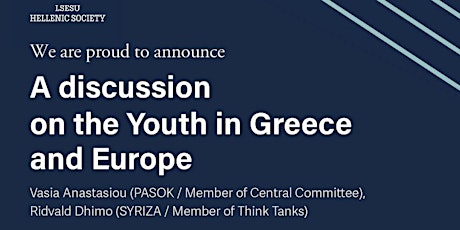 A discussion on the Youth in Greece and Europe