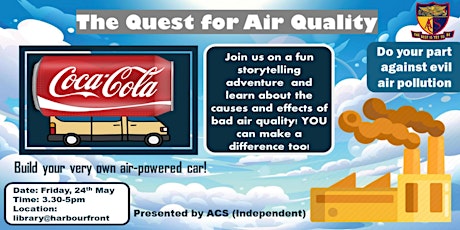 The Quest for Air Quality: Storytelling and Craft with ACS (Independent)