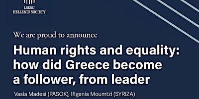 Immagine principale di Human Rights and Equality: How did Greece become a Follower, from Leader 