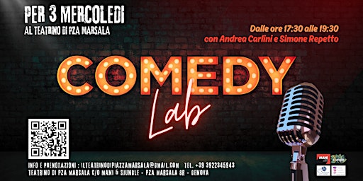 Primaire afbeelding van COMEDY LAB AL TEATRINO DI PZA MARSALA