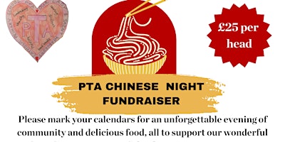 Imagem principal do evento PTA Chinese Night Fundraiser