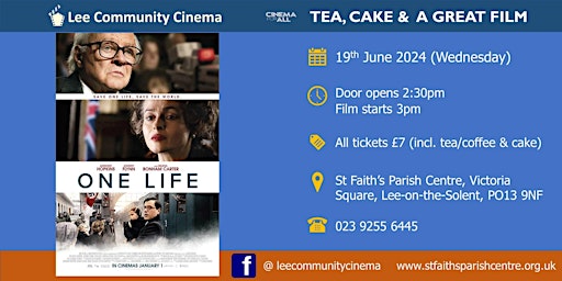 One Life@Lee Community Cinema  primärbild