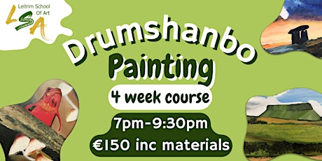 (D) Painting Class, 4 Thu Eve's 7-9:30pm, May  9th, 16th, 23rd & 30th