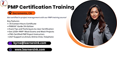 PMP Exam Certification Classroom Training Course in Sacramento, CA