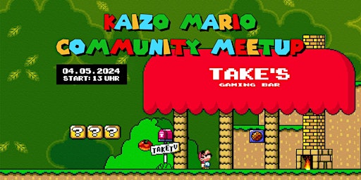 Imagem principal do evento Kaizo Mario Community Meetup