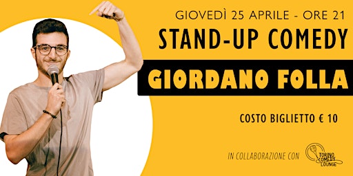 Stand Up Comedy Con Giordano Folla  primärbild