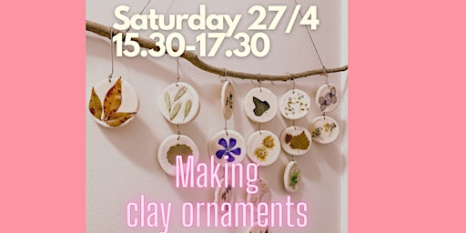 Image principale de Easter Crafts _ Making clay ornaments