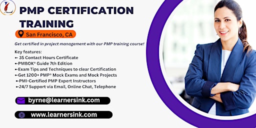 Hauptbild für PMP Exam Certification Classroom Training Course in San Francisco, CA