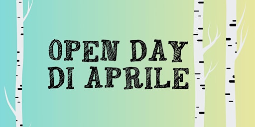 Imagen principal de Open day di APRILE!