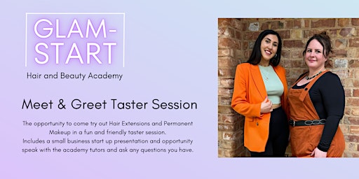 Primaire afbeelding van Glam-Start Hair and Beauty Academy Taster session