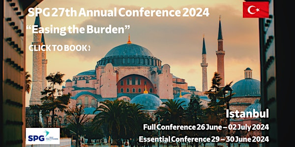 SPG 27th Annual Conference Istanbul 2024