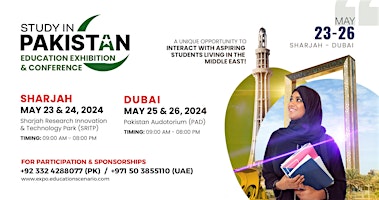 STUDY IN PAKISTAN EDUCATION EXPO & CONFERENCE primary image