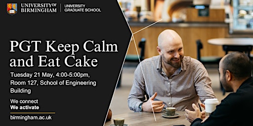 Primaire afbeelding van PGT Keep Calm and Eat Cake (In-Person)