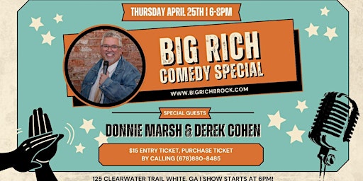 Big Rich Comedy Special primary image