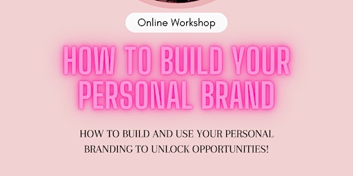 Primaire afbeelding van How to Build Your Personal Brand - With Ella Watts