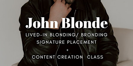 John Blonde Signature Placement + Content Creation