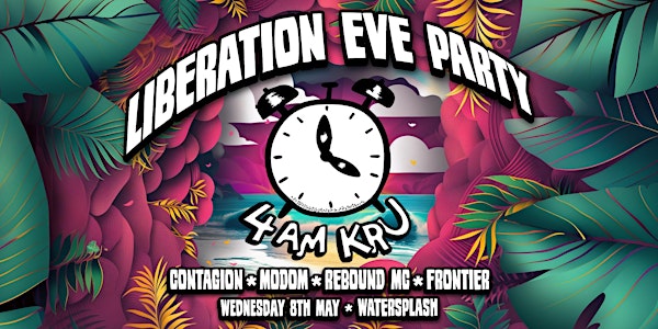 LIBERATION EVE PARTY * 4AM KRU LIVE PLUS MUCH MORE * JERSEY