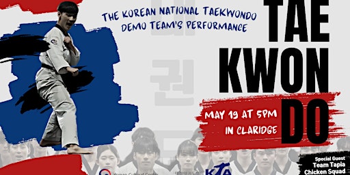 The Korean National Taekwondo Demonstration Team’s Performance in Belgium primary image