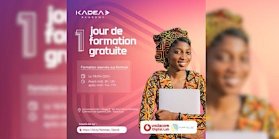 Primaire afbeelding van Formation gratuite réservée aux femmes, Kinshasa 18 avril